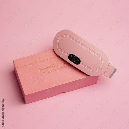 🌸 Period Pain Relief Heating Pad 🔥 | Portable Menstrual Cramp Comfort Belt 💖