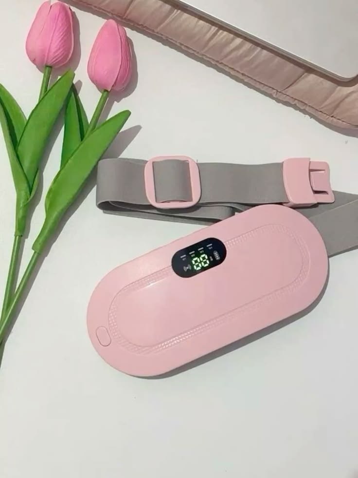 🌸 Period Pain Relief Heating Pad 🔥 | Portable Menstrual Cramp Comfort Belt 💖